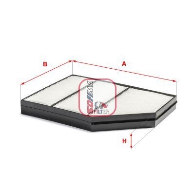 SOFIMA S 3459 C: Filter, salongiõhk Filtrer