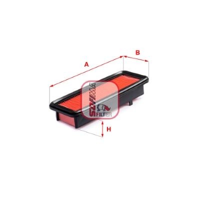 SOFIMA S 3B76 A: Filtru aer