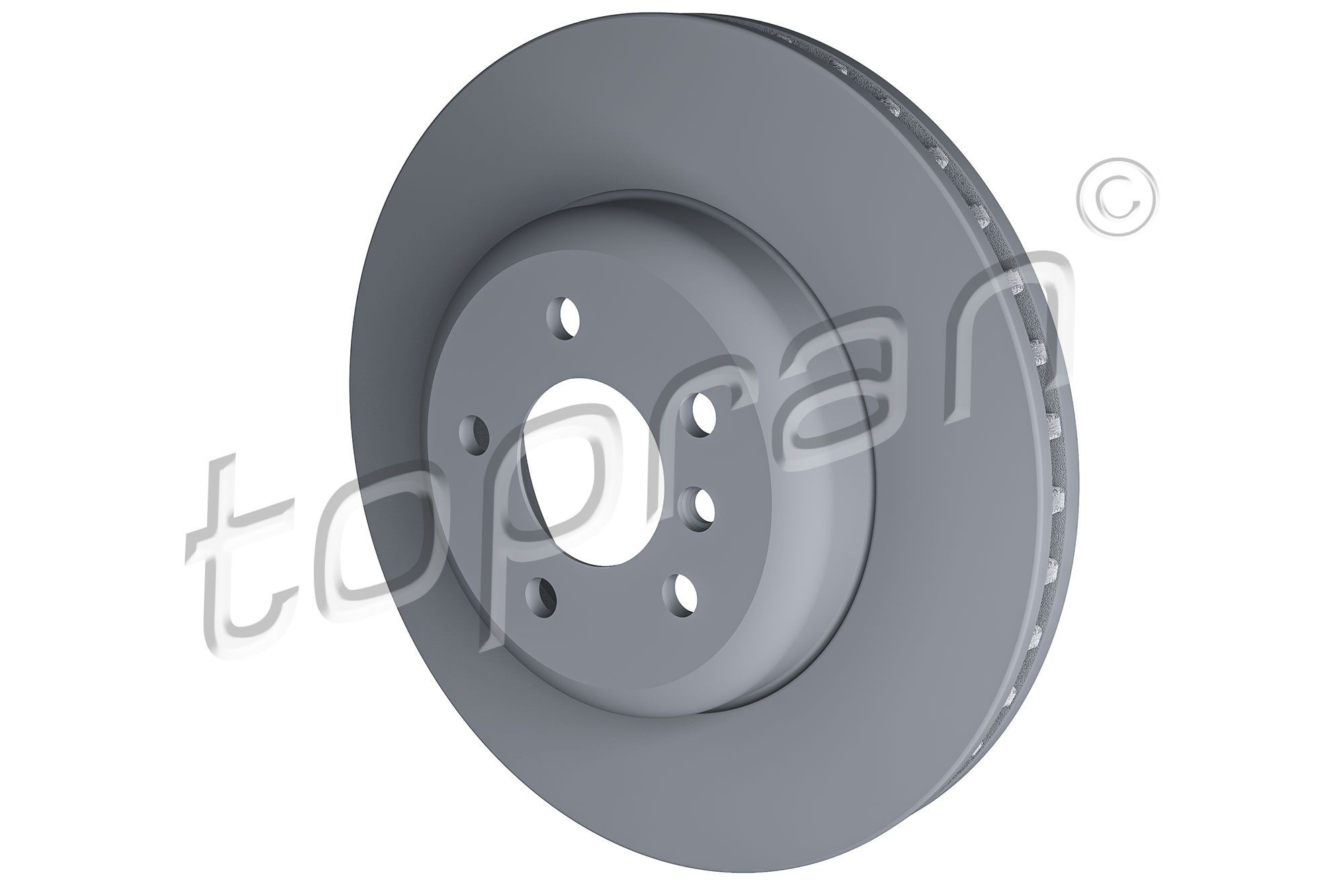TOPRAN 503 161: Piduriketas COATED Esisild, Ø: 348mm, õhutusega, Ø: 348mm, kaetud
