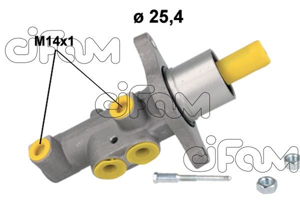 CIFAM 202-1185: Pompa centrala, frana