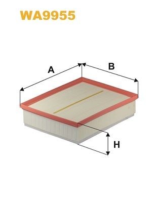 WIX FILTERS WA9955: Õhufilter