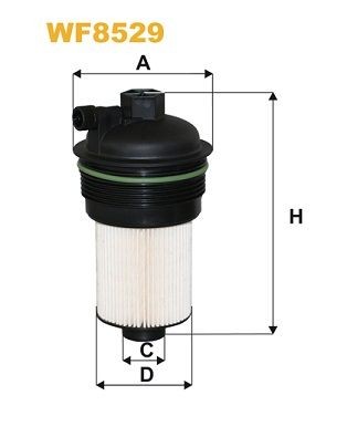 WIX FILTERS WF8529: Kütusefilter
