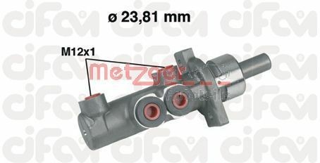 METZGER 202-280: Pompa centrala, frana CIFAM