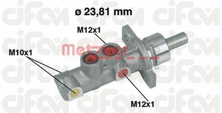 METZGER 202-362: Pompa centrala, frana CIFAM