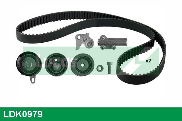 LUCAS LDK0979: Hammasrihma komplekt ilma veepumbata, Hammastehulk 1: 207