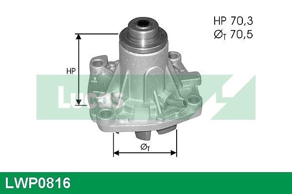 LUCAS LWP0816: Veepump