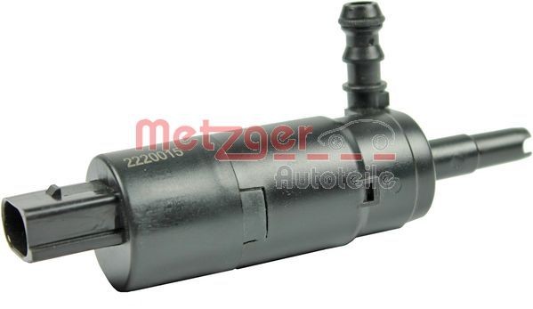 METZGER 2220015: Klaasipesuvee pump, tulepesur GREENPARTS ees