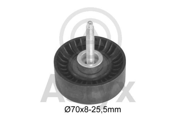Aslyx AS-521093: Seade- / juhtrull, soonrihm Ø: 70mm, Ø: 70mm