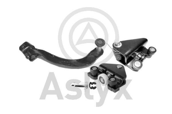 Aslyx AS-521131: Ghidaj cu role, usa glisanta centru, deasupra, partea de jos