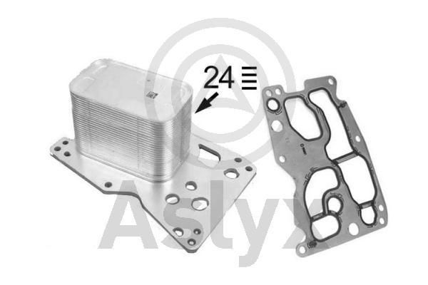 Aslyx AS-521255: Eļļas radiators, Motoreļļa iekļ. Blīvju komplekts