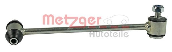 METZGER 53042114: Tyč / Vzpera stabilizátora vpravo na zanej naprave, 261mm, s maticou, COMPETENCE KIT