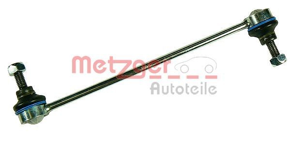 METZGER 53050218: Stiepnis / Atsaite, Stabilizators Priekšējais tilts pa kreisi, Priekšējais tilts pa labi, 258mm, ar uzgriežņiem, COMPETENCE KIT