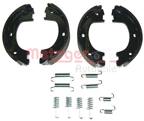 METZGER KR 226: Ganasce freno a mano Assale posteriore Sx, Assale posteriore Dx, 172mm, con accessori