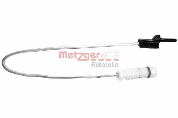 METZGER WK 17-026: Senzor de avertizare, uzura placute de frana punte fata