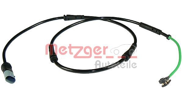 METZGER WK 17-257: Senzor de avertizare, uzura placute de frana 1055mm