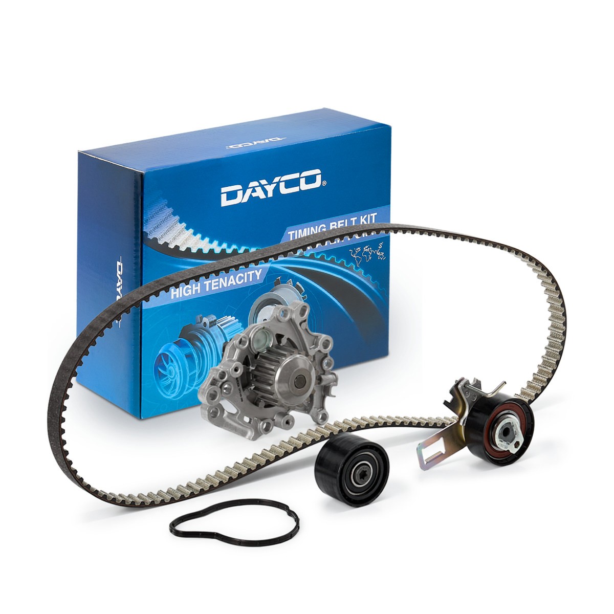 DAYCO KTBWP12080: Veepump + hammasrihmakomplekt