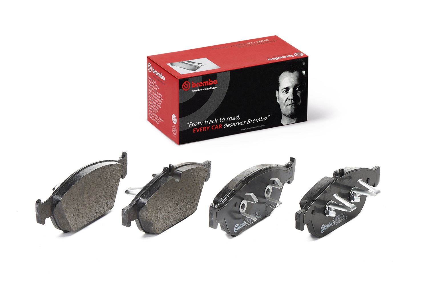 BREMBO P 50 106: Piduriklotsid PRIME LINE ilma lisavarustuseta, koos kokkusurumisvastase plekiga