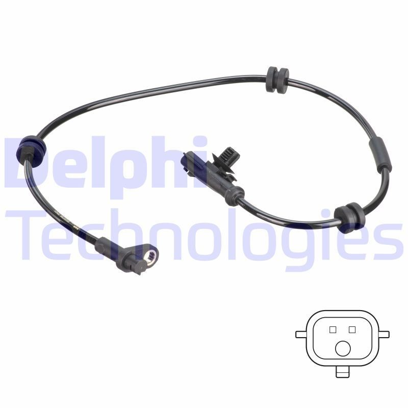 DELPHI SS20766: Sensor, ABS