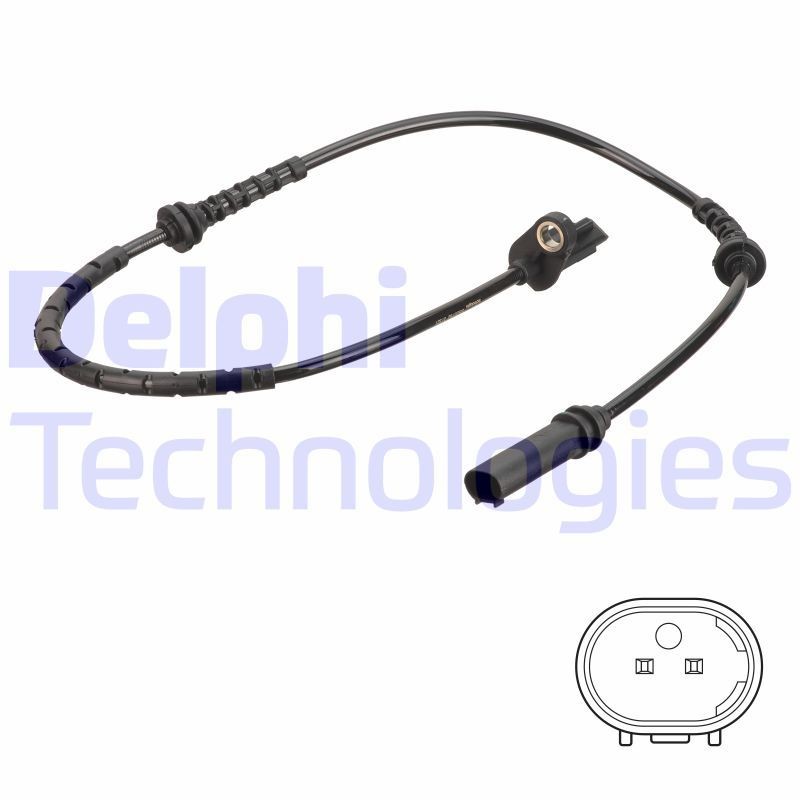 DELPHI SS20792: Senzor, turatie roata