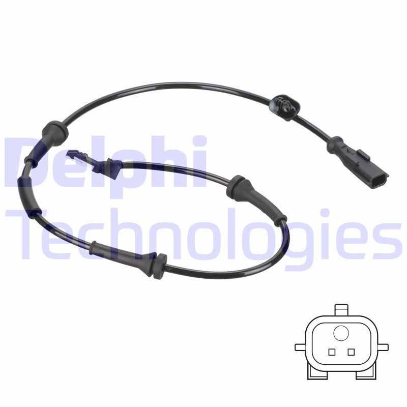 DELPHI SS20799: Sensore ABS