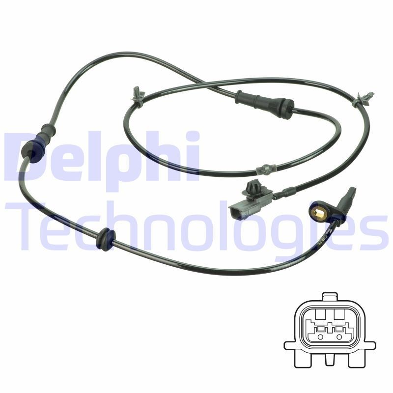 DELPHI SS20822: Sensor, ABS