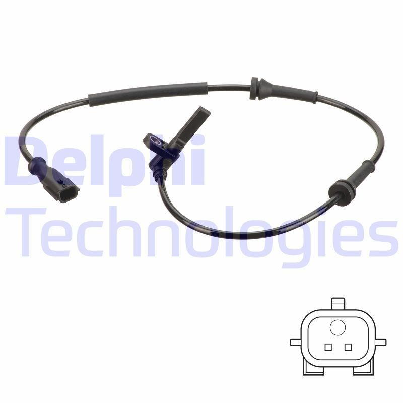 DELPHI SS20839: Sensor, rotações da roda