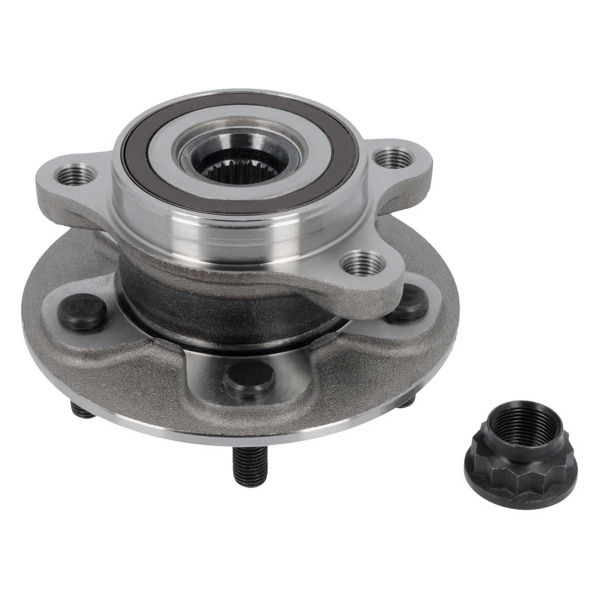 MEYLE 30-14 652 0009: Set rulment roata MEYLE-ORIGINAL: True to OE. punte fata, cu material de atașare/fixare, cu rulment roata integrat, cu senzor magnetic inelar integrat