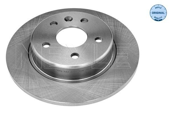 MEYLE 615 523 0026: Piduriketas MEYLE-ORIGINAL: True to OE. Tagasild, Ø: 264mm, täis, Ø: 264mm