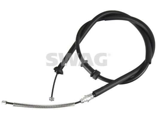 SWAG 33 10 3947: Cablu, frana de parcare spate dreapta, 1435mm