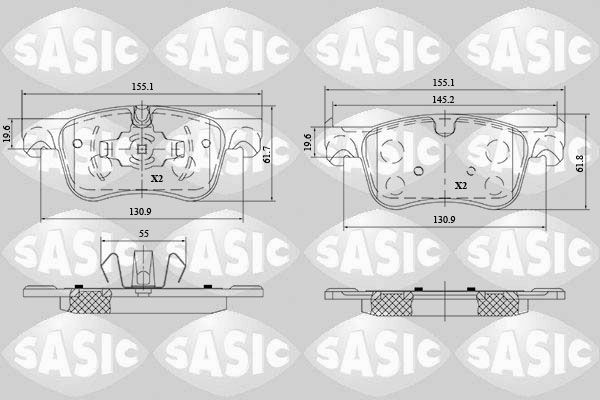 SASIC 6210073: Piduriklotsid Esisild
