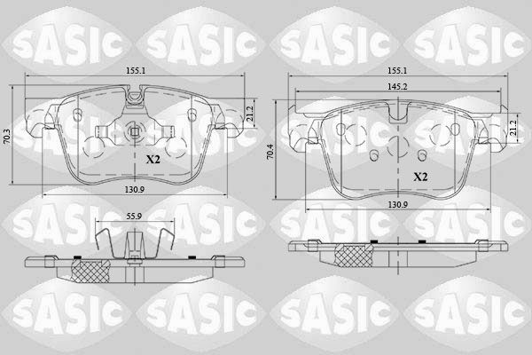 SASIC 6210077: Piduriklotsid Esisild