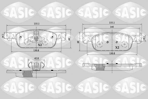 SASIC 6214037: Piduriklotsid Esisild