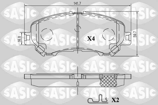 SASIC 6214039: Piduriklotsid Esisild