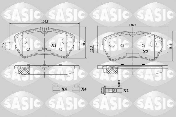 SASIC 6216163: Piduriklotsid Tagasild