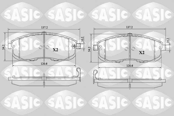 SASIC 6216169: Piduriklotsid Esisild