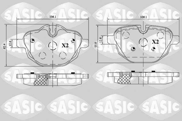 SASIC 6216174: Piduriklotsid Tagasild