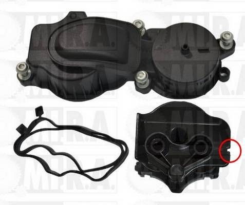 MI.R.A. 24/1007K: Filtre, ventilation du carter-moteur