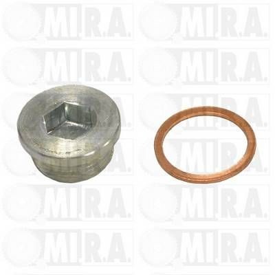 MI.R.A. 28/2254K: Vis-bouchon, carter d'huile avec bague d'étanchéité