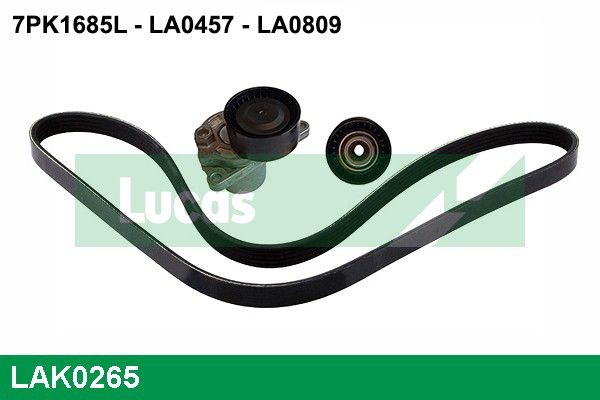 LUCAS LAK0265: Soonrihmakomplekt