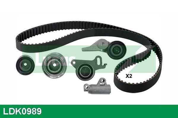 LUCAS LDK0989: Hammasrihma komplekt Hammastehulk 1: 154