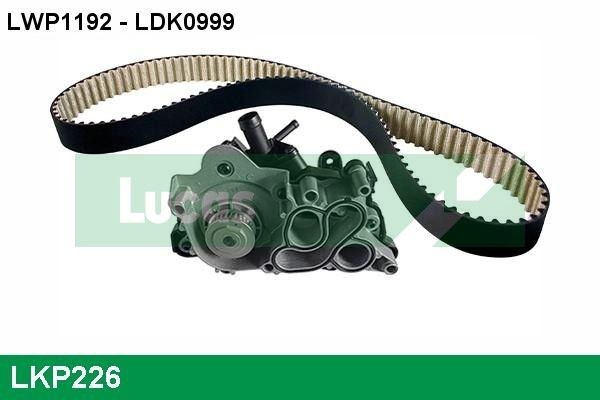 LUCAS LKP226: Veepump + hammasrihmakomplekt
