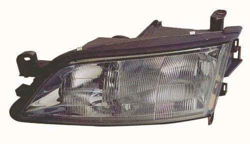 ABAKUS 442-1114L-LD-E: Faro anteriore Sx, H4, senza portalampada, senza lampadina