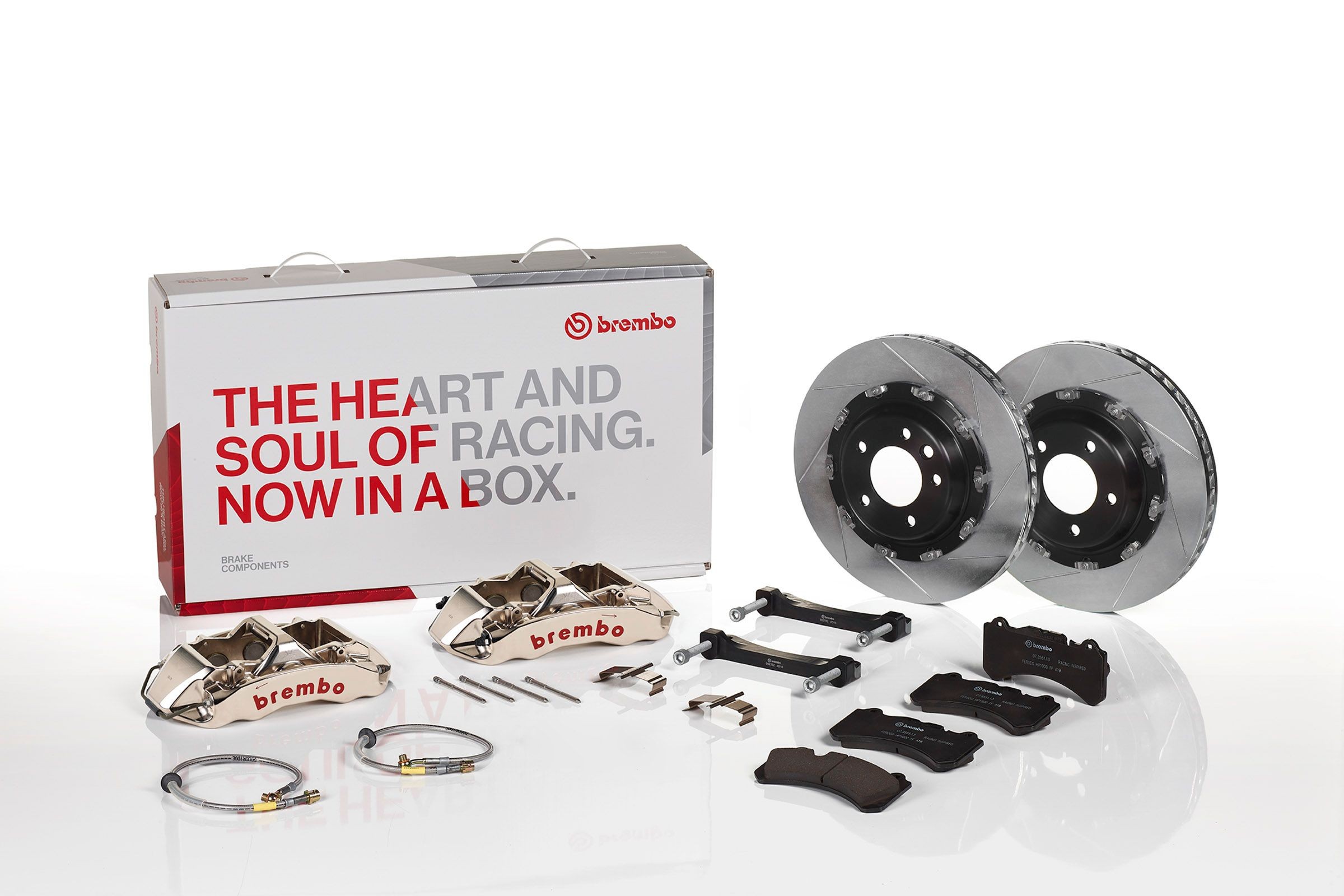 BREMBO 1N2.9012AR: Vysoce vykonne-brzdna souprava UPGRADE, GT | R6 | TY1