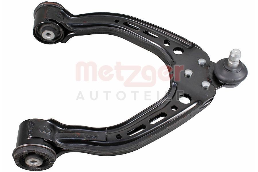 METZGER 58151401: Brat, suspensie roata GREENPARTS Axa fata stanga, deasupra, cu bucsa de cauciuc, cu articulatie de sarcina/ghidare