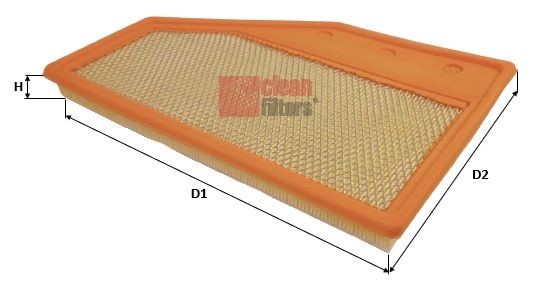 CLEAN FILTER MA3503: Õhufilter