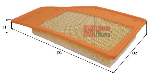 CLEAN FILTER MA3504: Õhufilter