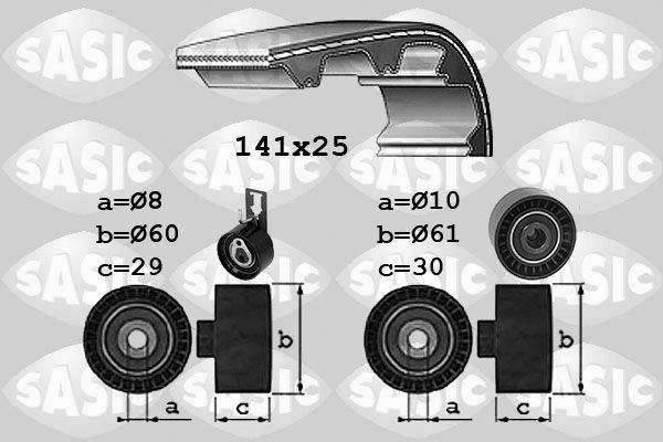SASIC 1750043: Hammasrihma komplekt