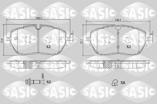 SASIC 6210092: Piduriklotsid Esisild