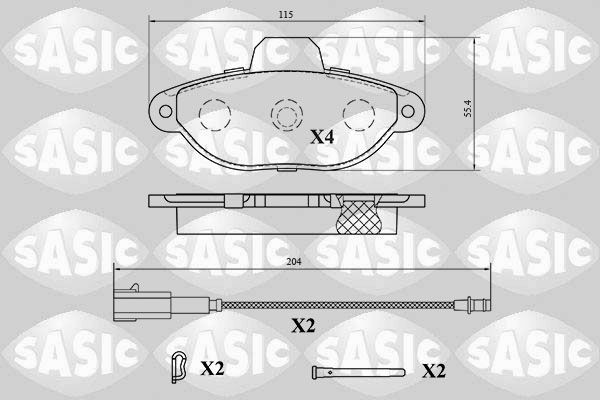 SASIC 6216194: Piduriklotsid Esisild