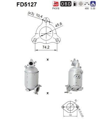 AS FD5127: Tahmafilter